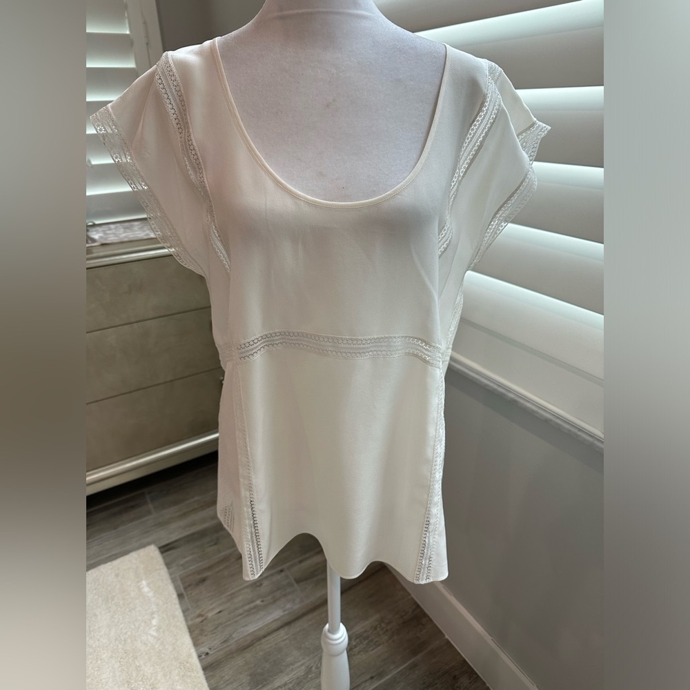 Theory Silk sleeveless top, Size L